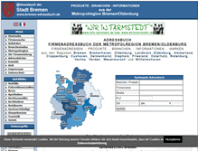 Tablet Screenshot of bremen-adressbuch.de